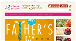 Desktop Screenshot of fbflowerbasket.com
