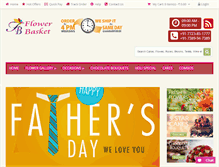Tablet Screenshot of fbflowerbasket.com